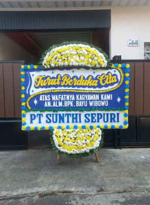 Papan Bunga Duka di Kurao Pagang