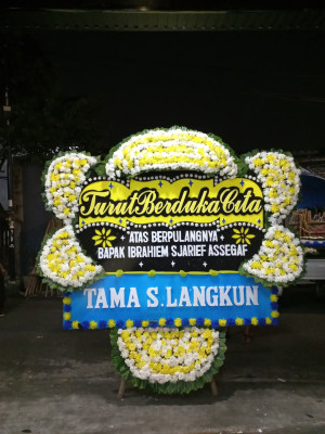 Papan Bunga Duka di Kurao Pagang